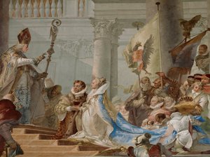 Wedding Ceremony of Emperor Friedrich Barbarossa and Beatrix of Burgundy in 1156