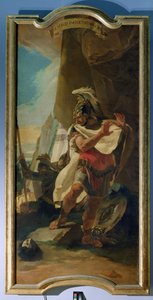 Hannibal with the Head of his Brother Hasdrubal by Giovanni Battista Tiepolo