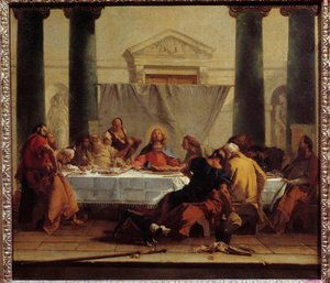 The Last Supper by Giovanni Battista Tiepolo