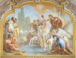 The Baptism of Christ by Giovanni Battista Tiepolo