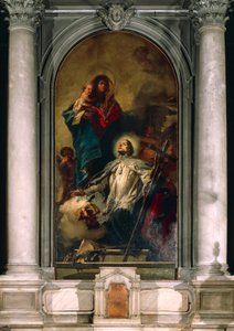 The Virgin appearing to Saint John of Nepomuk by Giovanni Battista Tiepolo