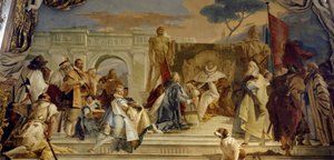 The investiture of Bishop Aroldo by Frederick I of Hohenstaufen by Giovanni Battista Tiepolo