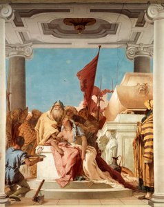 The Sacrifice of Iphigenia (detail) by Giovanni Battista Tiepolo