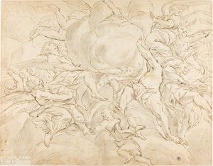 Glory of Angels by Giovanni Battista Beinaschi