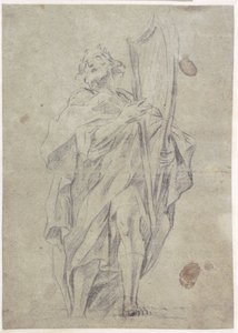 King David with His Harp by Giovanni Battista Beinaschi