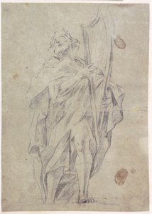 King David with His Harp