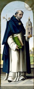 Saint Thomas Aquinas, 1512-16 by Giovanni Battista Bertucci