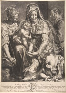 Virgin and Child with Saint Catherine, Francis of Assisi and John the Baptist