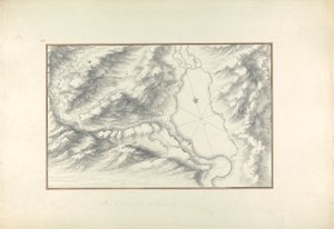 Plan of Lake Tiberias by Giovanni Battista Borra
