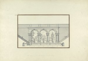 Reconstruction of the Second Theatre at Laodicea, c.1750 by Giovanni Battista Borra