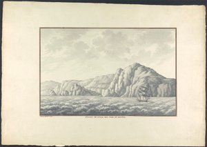 Scoglio di Silla in the Strait of Messina by Giovanni Battista Borra