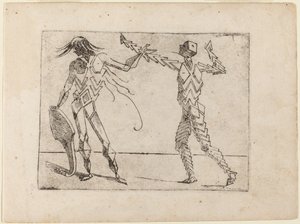 From "Bizzarie di varie Figure" by Giovanni Battista Bracelli
