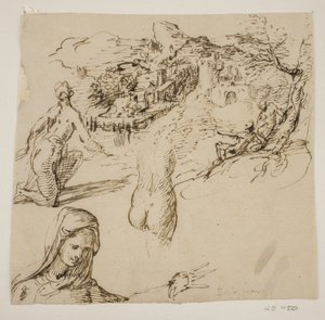 Sleeping Warrior by Giovanni Battista Caracciolo