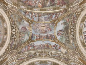 Stories of the Holy Cross by Giovanni Battista Carlone