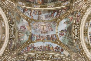 Stories of the Holy Cross, 1631-32 by Giovanni Battista Carlone