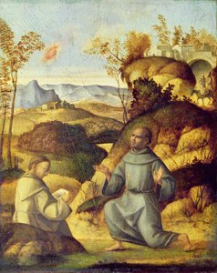 St. Francis Receiving the Stigmata by Giovanni Battista Cima da Conegliano