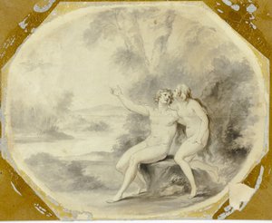Adam and Eve in Paradise