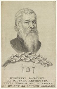 Portrait of Diplomat Hubert Languet by Giovanni Battista Cipriani