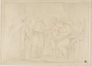 Queen of Edward IV Parting with the Duke of York by Order of Richard III by Giovanni Battista Cipriani