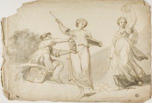 Thalia, Clio, and Melpomene by Giovanni Battista Cipriani