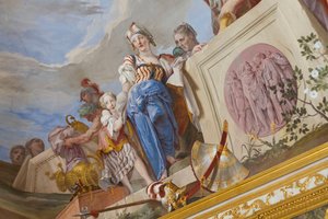 The Sacrifice of Iphigenia (detail) by Giovanni Battista Crosato
