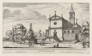 Church of San Pietro in Montorio by Giovanni Battista Falda