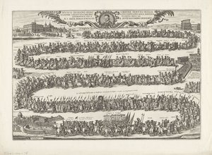 Procession of Pope Innocent XI to St. John Lateran