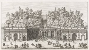 Teatro delle Acque in the Gardens of Villa Aldobrandini in Frascati (Fontane delle ville di Frascati)