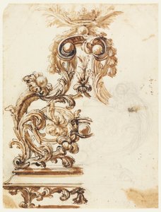 Design for a Gilt Bronze Ornament, 1680-1700