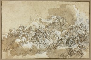 Detail Study for The Assumption of St. Agnes