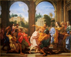 Joseph Recognized by His Brothers by Giovanni Battista Gaulli