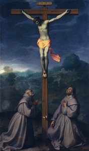 Crucifixion with Saints Bernardino and Anthony of Padua