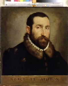 Portrait of a Man by Giovanni Battista Moroni