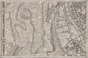 Nuova pianta di Roma by Giambattista Nolli, 1748, known as La Pianta Grande di Roma by Giovanni Battista Nolli