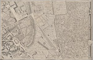 Nuova pianta di Roma by Giambattista Nolli, 1748, known as La Pianta Grande di Roma by Giovanni Battista Nolli