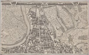 Nuova pianta di Roma by Giambattista Nolli, 1748, known as La Pianta Grande di Roma by Giovanni Battista Nolli