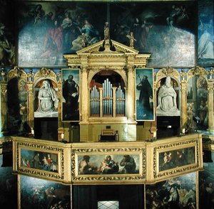 View of the organ