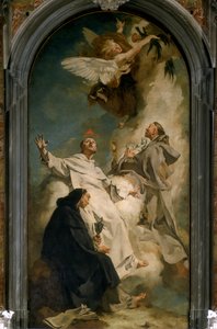 Saints Vincent Ferrer, Hyacinth and Ludovic Bertrando