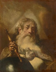 The everlasting Father by Giovanni Battista Piazzetta