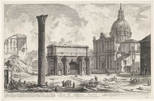 Arch of Septimius Severus on the Roman Forum