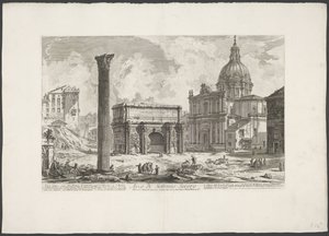 Arch of Septimius Severus at the Roman Forum