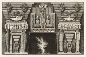 Etruscan Chimneypiece by Giovanni-Battista Piranesi