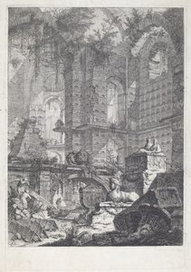Sepulchral Chamber by Giovanni Battista Piranesi