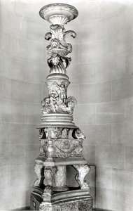 Candelabra Designed by Piranesi on the Basis of Roman Antique Pieces for His Own Tomb
