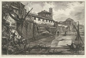 Cloaca Maxima in Rome by Giovanni Battista Piranesi