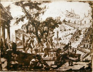Fantastical Gardens by Giovanni Battista Piranesi