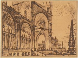 Fantasy on a Magnificent Triumphal Arch