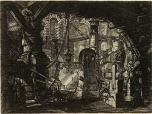 From the series The Imaginary Prisons by Giovanni Battista Piranesi