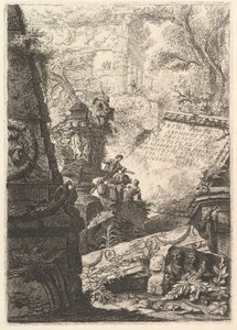 Frontispiece: Prima Parte di Architetture e Prospettive, Rome, ca. 1750