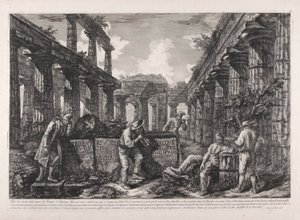 Frontispiece, from Different Views of by Giovanni Battista Piranesi